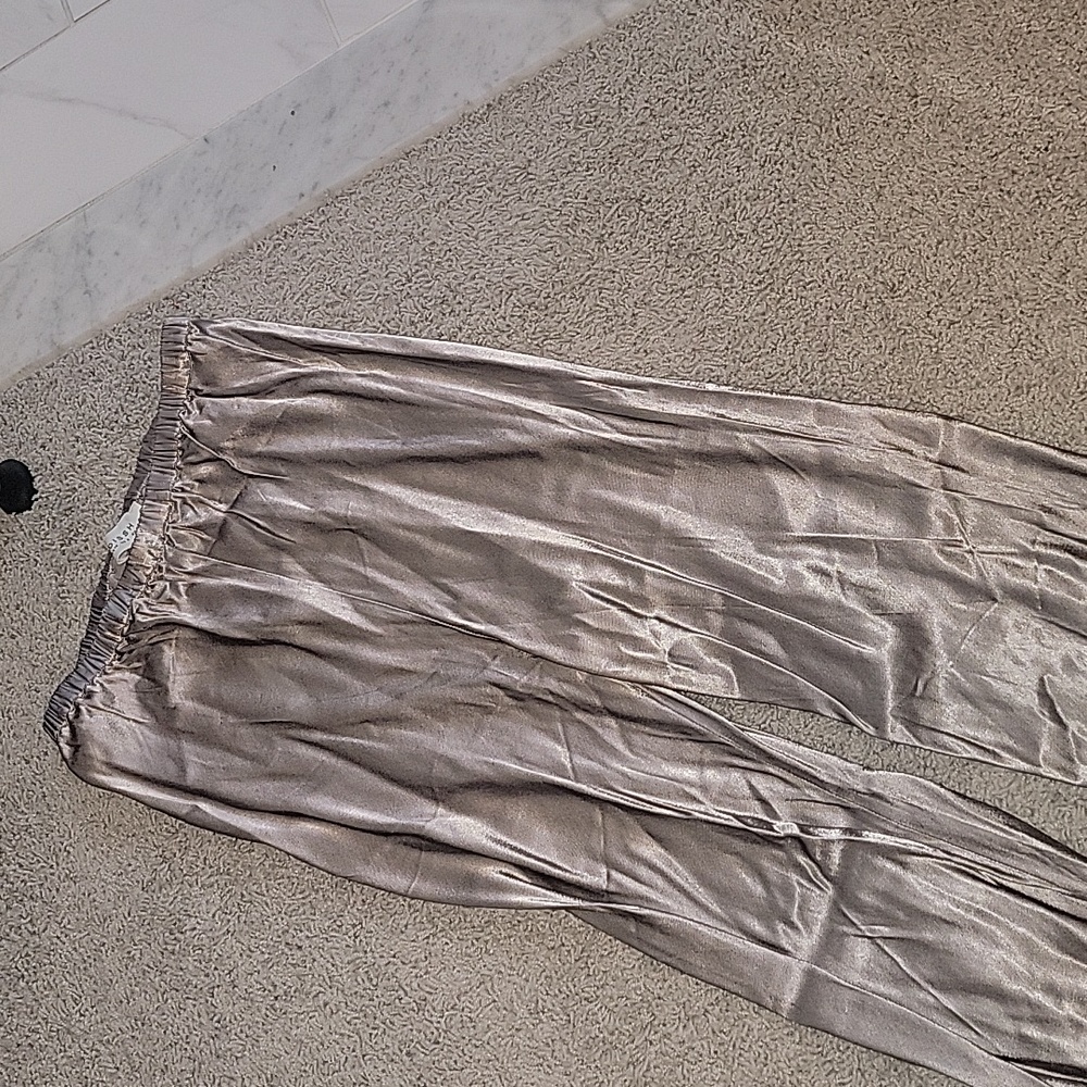 Satin pants